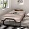Costway Folding Bed Rollaway Guest Bed w/ Memory Foam Sturdy Metal Frame & Foam Mattress Living Room Guest Room Office Made in Italy